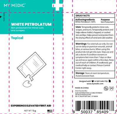 Dosage (Mymedic White Petrolatum Label)
